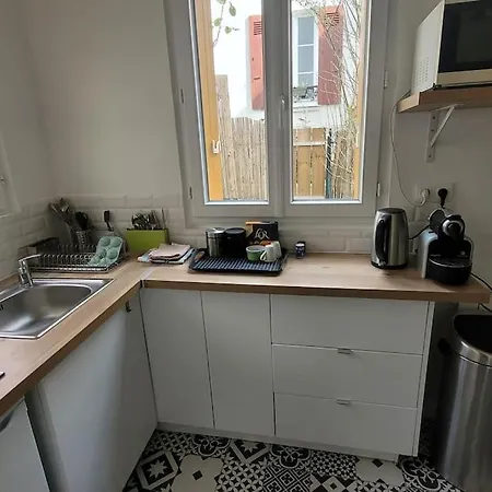Apartment Maisonnette Avec Jardin Proche Paris
